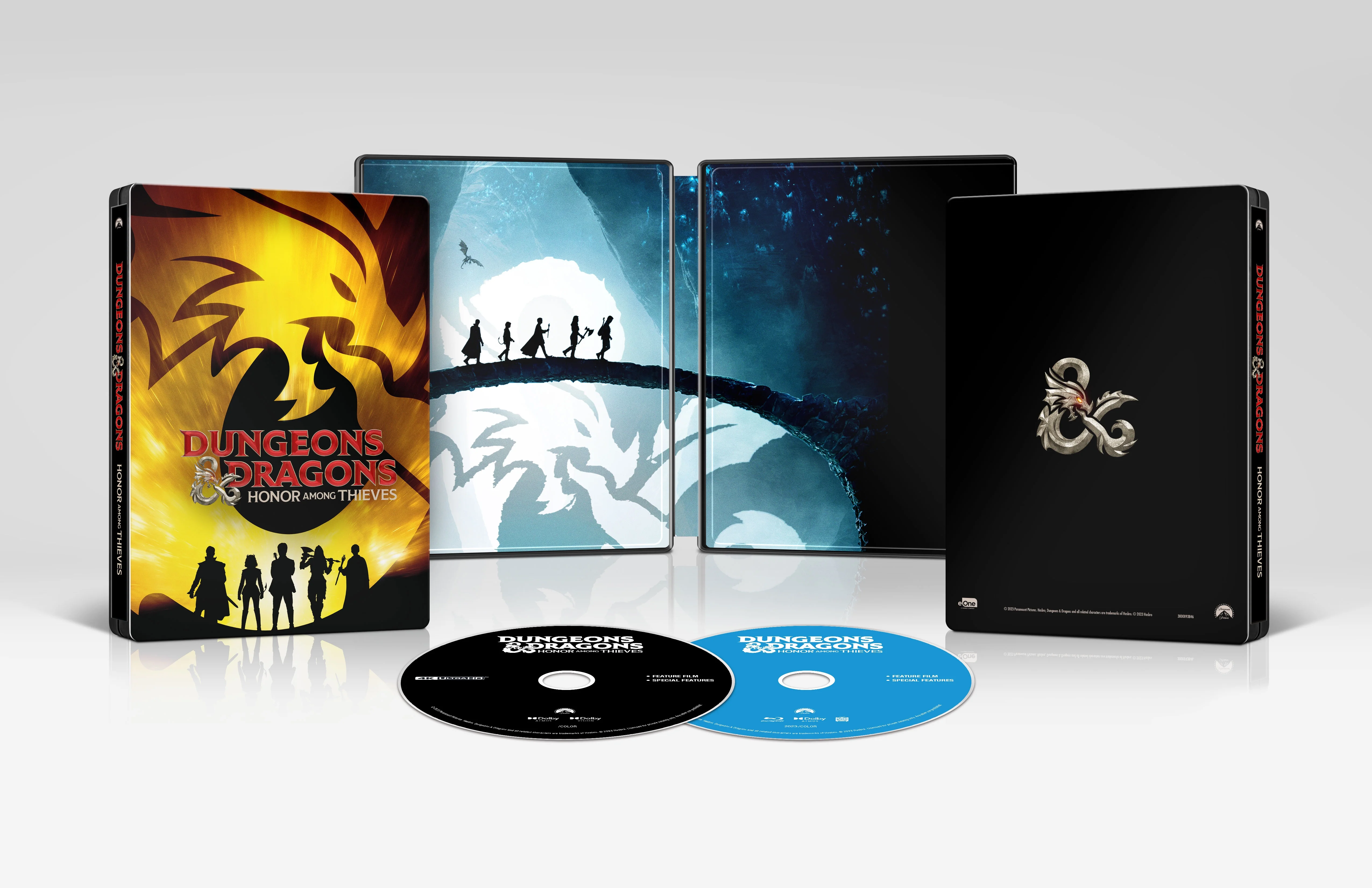 Dungeons & Dragons: Honor Among Thieves  (Steelbook) (4K Ultra HD   Blu-Ray   Digital Copy)