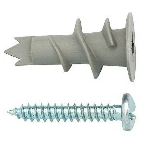 Arrow 10-Piece Self-Drilling Drywall Anchors and Screws
