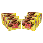 Little Debbie Nutty Buddy, 6 Big Pack Boxes, 144 Wafer Bars with Peanut Butter, Twin Wrapped