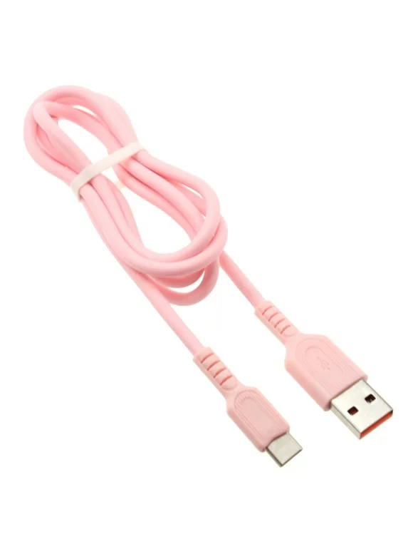 Pink 3ft USB-C Cable for Samsung Galaxy S23/S22/S21/Ultra/Plus Phones - Charger Cord Power Wire Type-C Fast Charge Sync Compatible With Samsung Galaxy S23/S22/S21/Ultra/Plus