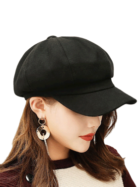 Multitrust New Fashion Women Classic Blend Warm French Fluffy Beanie Beret Hat Cap
