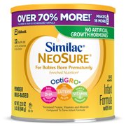 Similac NeoSure Infant Formula , For Babies Born Prematurely Cans (Pack of 4)