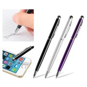 Insten 3pcs 2-in-1 Touch Screen Stylus Ballpoint Pen for Universal Phone Tablet for iPhone 11 / 11 Pro / 11 Pro Max 6S 6 Plus 5.5" 4.7" /5S 5C 4S