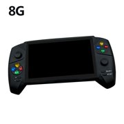 AUTCARIBLE Handheld Game Console Retro PSP 7 Inch GB TV Game Player for Family Dual Players