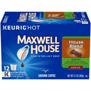 Maxwell House House Blend Keurig K Cup Decaf Coffee Pods (12 Count)