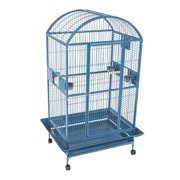 A and E Cage Co. Madison Dometop Bird Cage - Platinum