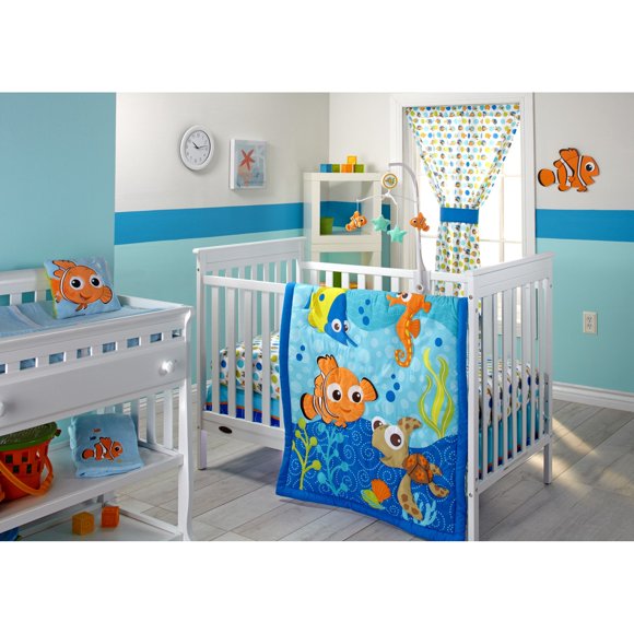 Disney Finding Nemo 3 Piece Infant Crib Bedding Set