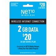 Net10 $20 Mobile Hotspot 30-Day Plan