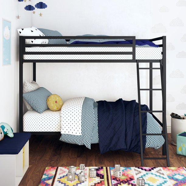 Mainstays Premium Metal Twin Over, Mainstays Bunk Bed Instructions Pdf