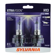 Sylvania H13 XtraVision Halogen Headlight Bulb, Pack of 2.