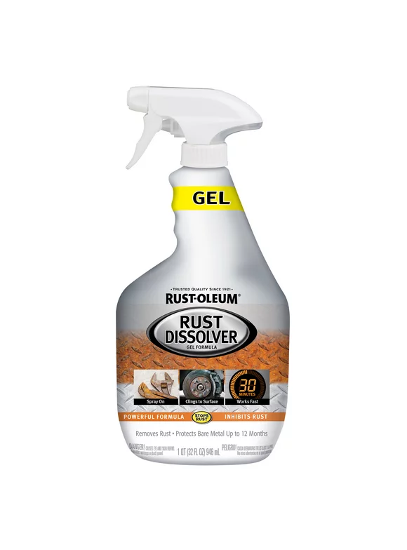 Rust-Oleum Rust Dissolver Gel Spray-300112, 32 oz