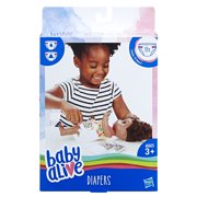 Baby Alive Doll Diapers Refill Pack, Includes an 18 pack of Diapers, Ages 3 and Up