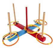 Autmor Ring Toss Yard Game for Kids and Adults, Large Size Wooden Backyard Games