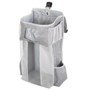 Hanging Nursery Organizer Baby Diaper Caddy Diapers Storage Bag For Changing Table Crib Playard Wall Nursery Organization
