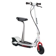 Razor E200s Electric Scooter White/Red- Ages 13+
