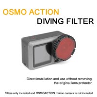 Atralife Diving Filter Optical Glass Red Lens Filter Camera Accessories For DJI OSMO Action Sport Camera