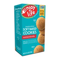 Enjoy Life Gluten Free Snickerdoodle Soft Baked Cookies, Allergy Friendly, Nut Free, 6 oz