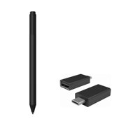 Microsoft Surface Pen Charcoal+Surface USB-C to USB 3.0 Adapter - Bluetooth 4.0 Connectivity for Pen - Compatible w/ all Surface models w/ USB-C - 4,096 Pressure Points for Pen - USB Type-C Connector