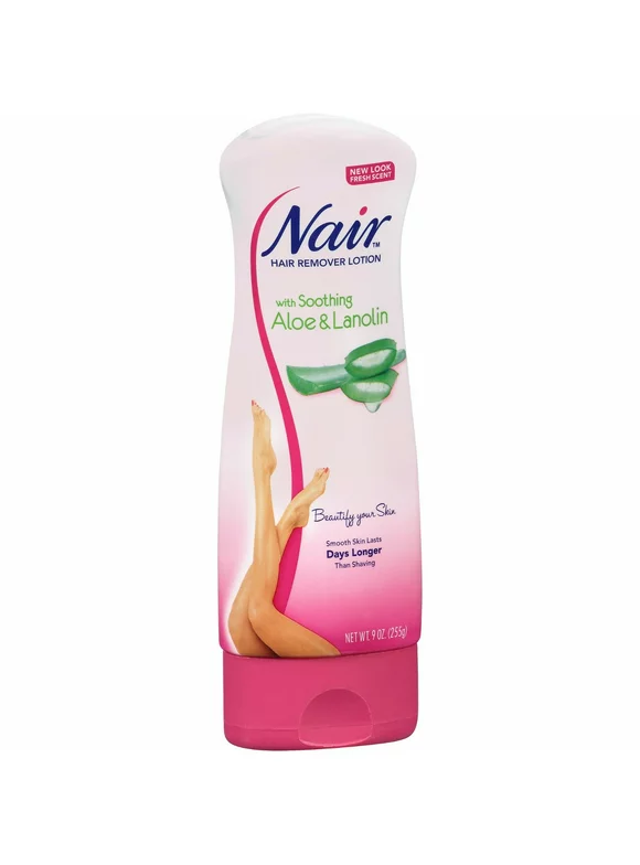 Nair Hair Remover Lotion with Aloe & Lanolin 9 oz