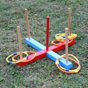 DABOOM Outdoor Games For Kids - Ring Toss Yard Games for Adults and Family. Easy Backyard Games to Assemble