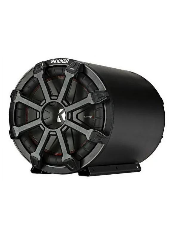 Kicker TB10 10-inch (25cm) Subwoofer and Passive Radiator in Weather-Proof Enclosure, 4-Ohm