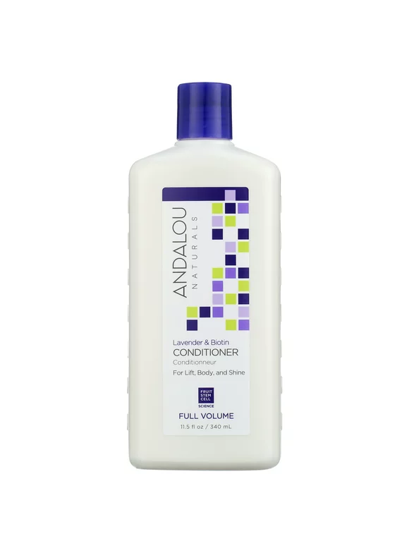 Andalou Naturals Lavender & Biotin Conditioner, Full Volume, 11.5 Oz