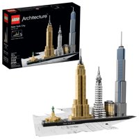 LEGO Architecture New York City 21028 Model Kit for Adults and Kids (598 pcs)
