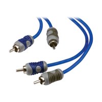 Kicker K-Series 2-Channel RCA Interconnect Cable, 4m, Blue