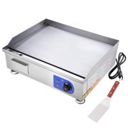 Yescom 2500W 24" Commercial Electric Griddle Countertop Flat Top Grill BBQ