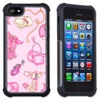 Apple iPhone 6 Plus / iPhone 6S Plus Cell Phone Case / Cover with Cushioned Corners - Cowgirl - Pink