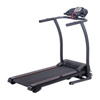 43.3" x 15.7" MP3 Compatible Motorized Treadmill Fitness Health Running Machine Equipment for Home Foldable