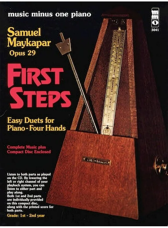 Samuel Maykapar - First Steps, Op. 29: Easy Duets for Piano - Four Hands