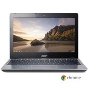Acer 11.6" 720p Chromebook Laptop, Intel Celeron 2955U, 2GB RAM, 16GB SSD, Chrome OS, Gray, C720-2103 (Refurbished)