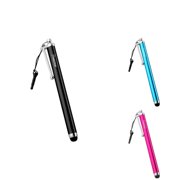 Insten 3 pcs (Black Blue Pink) Stylus Pen for Ipad Air Mini 1 2 3 Iphone 6 6+ 6S Plus Samsung Galaxy Tab Playbook Tablet