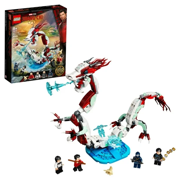 LEGO Marvel Shang-Chi Battle at the Ancient Village 76177 Collectible Playset (400 Pieces)