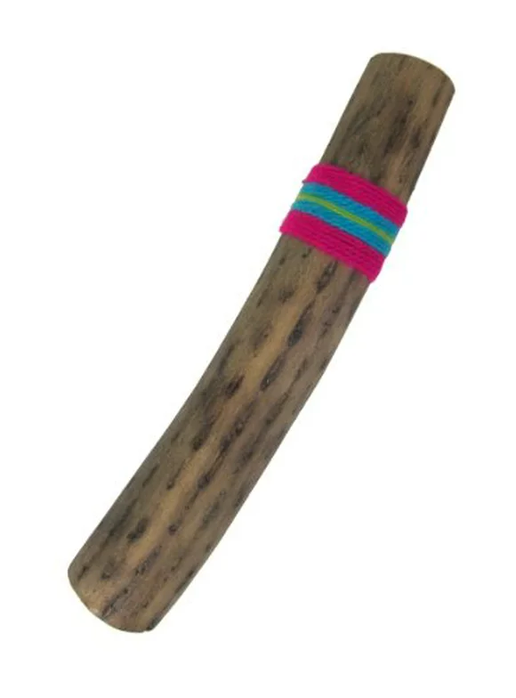 10" Chilean Cactus Rainstick Musical Instrument with yarn wrap and sealant - Authentic Rain Stick Shaker from Africa Heartwood Project (TM)