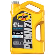 Pennzoil Ultra Platinum 5W-30 Full Synthetic Motor Oil, 5 Quart.