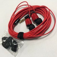 In-Ear Headphone Headset with Microphone Wired Earphone 3 Meters Long In-Ear Earbuds with Volume Controller
