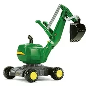 Rolly John Deere Kids Ride-On 360-Degree Excavator Digger with Large Shovel and 4 Rolling Resin Wheels