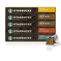 Starbucks by Nespresso Variety Pack, for Nespresso Original, 50 Count