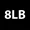 b) 8lb