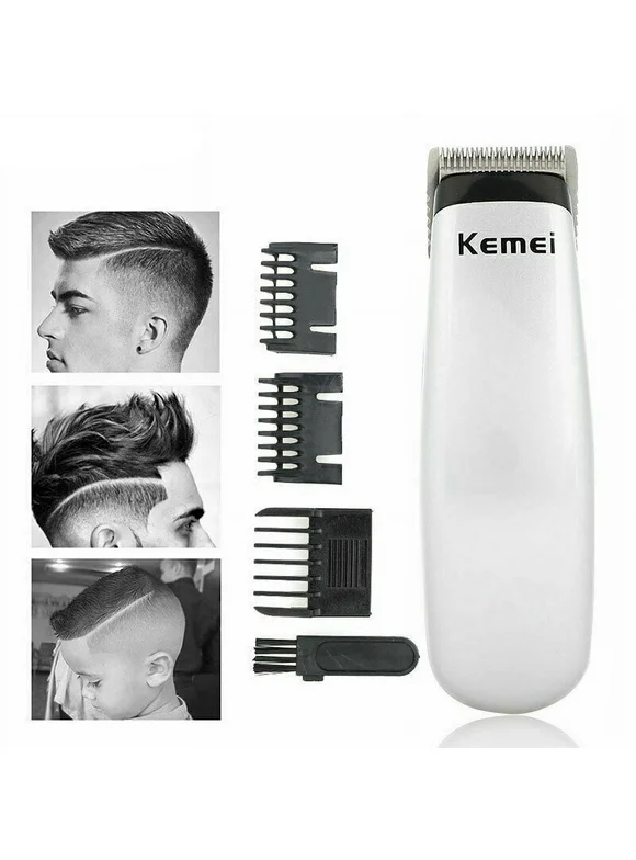 Amerteer Kemei Professional Hair Clippers Hair Trimmer for Men Cordless Clippers for Stylists and Barbers 3 In 1 for Men Hair Cutting Kit