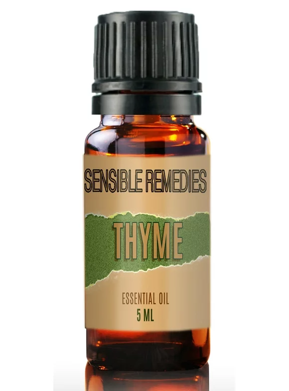 Sensible Remedies Thyme 100% Therapeutic Grade Essential Oil, 5 mL (0.167 fl oz)