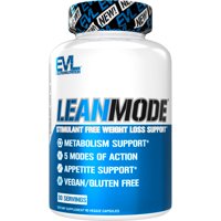 Evlution Nutrition Lean Mode Stimulant-Free Weight Loss Supplement, 90 Capsules