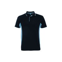 Men's Two Color Sport Polo Shirt - Golf Tennis Sportswear