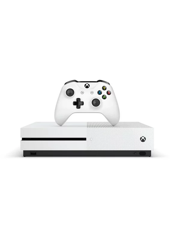 Restored Microsoft 234-00001 Xbox One S White 1TB Video Game Console (Refurbished)