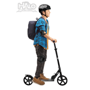 HALO Supreme Big Wheel Scooter - Black or Purple