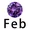 02-February Purple Amethyst