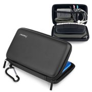 Insten Eva Hard Protective Case Travel Pouch for Nintendo NEW 3DS XL / NEW 2DS XL / 3DS XL / 3DS LL - Black