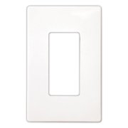 Cooper Wiring Devices PJS26W-24PK Decorator Screwless Wallplate, 1-Gang, Wh (24 PER ZACK PACK)